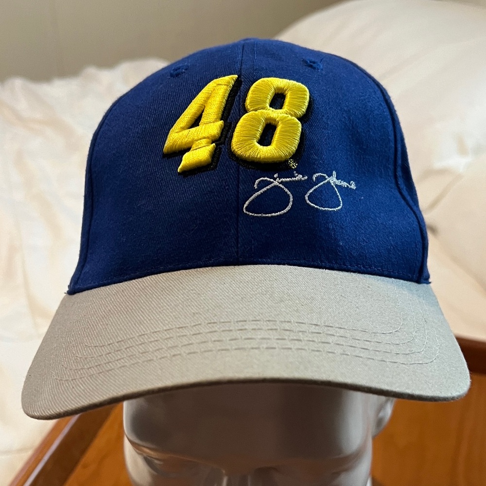 Navy & Light Gray 48 Embroidered Baseball Cap